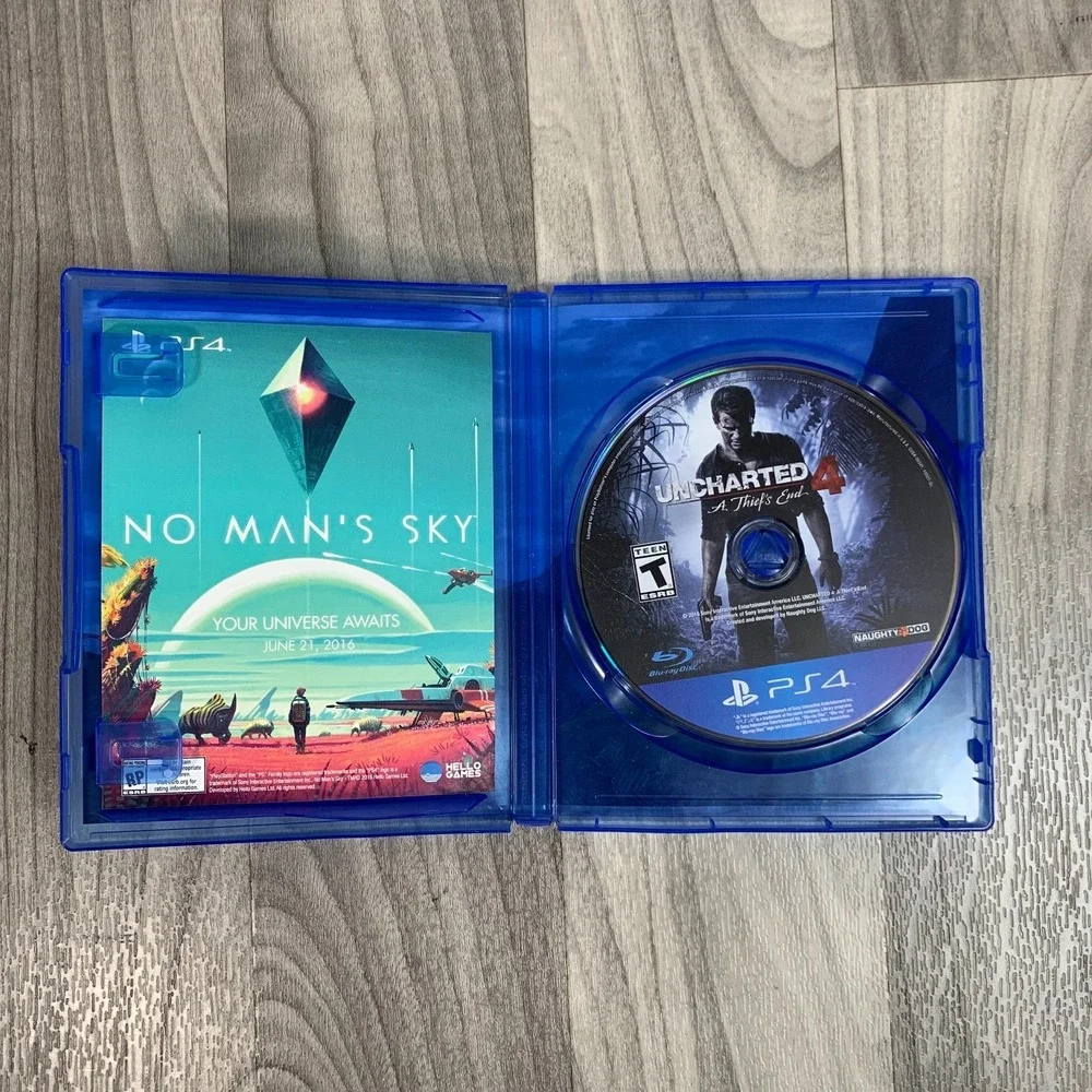 Uncharted 4 A Thiefs End (Playstation 4, PS4, Complete, Tested)